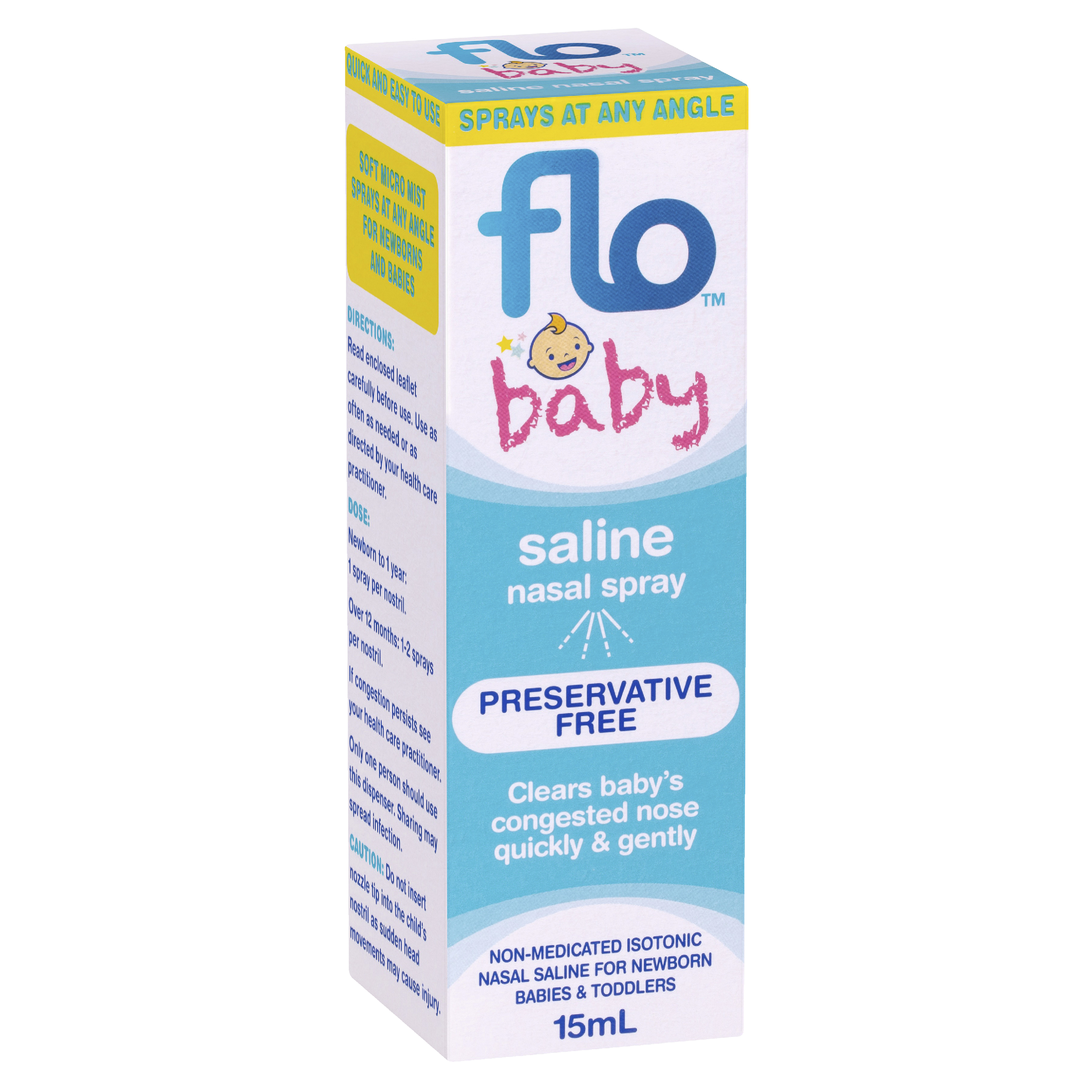 FLO Baby Saline Nasal Spray