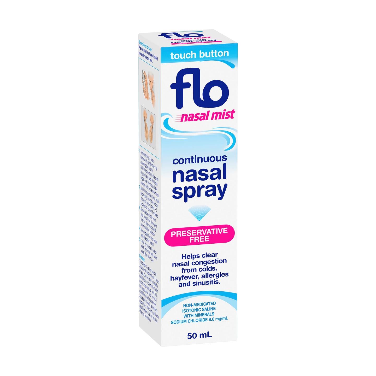 FLO Nasal Mist Continuous Nasal Spray