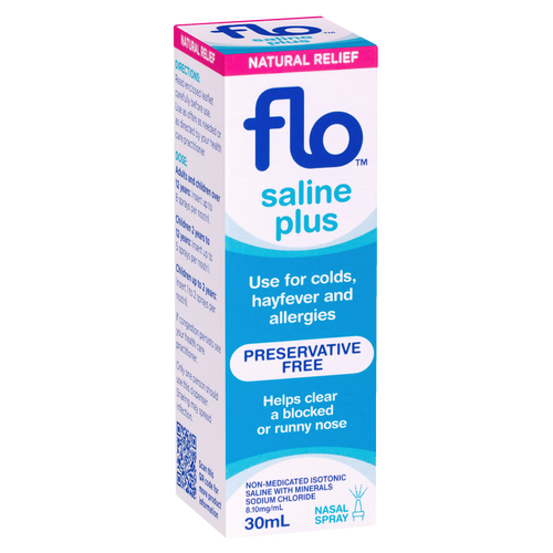 FLO Saline Plus Nasal Spray
