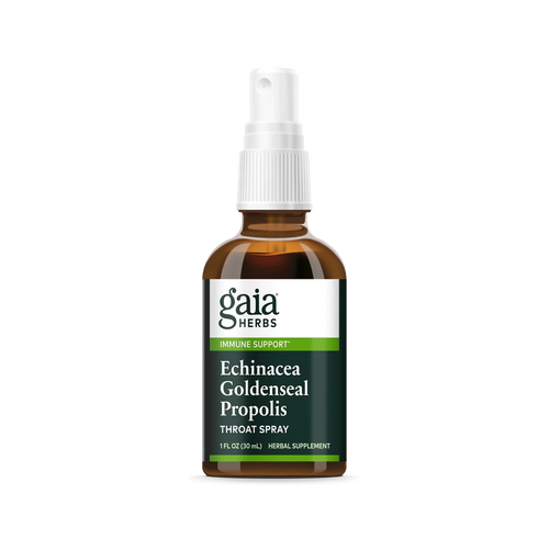 Gaia Herbs Echinacea Goldenseal Propolis Throat Spray