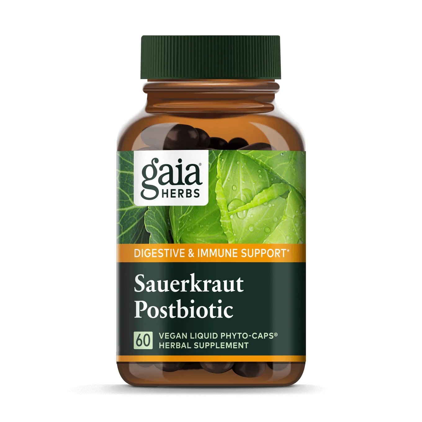 Gaia Herbs Sauerkraut Postbiotic