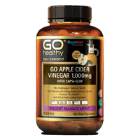 GO Healthy Go Apple Cider Vinegar 1,000mg with Capsi-Slim