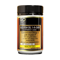GO Healthy Go Fish Oil 1-A-Day + Vitamin D3 1,000IU