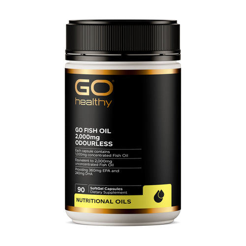 GO Healthy Go Fish Oil 2,000mg Odourless