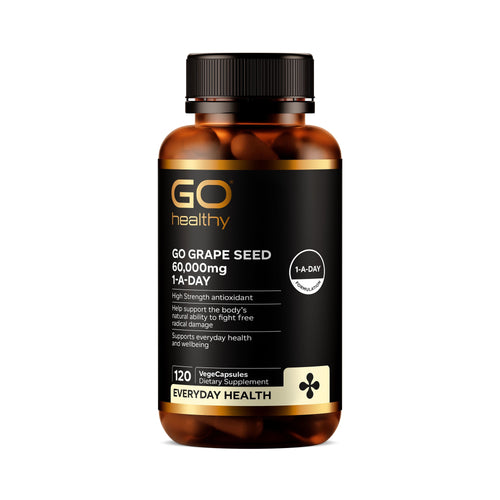 GO Healthy Go Grape Seed 60,000mg 1-A-Day