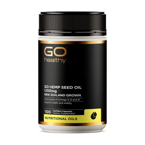 GO Healthy Go Hemp Seed Oil 1,100mg