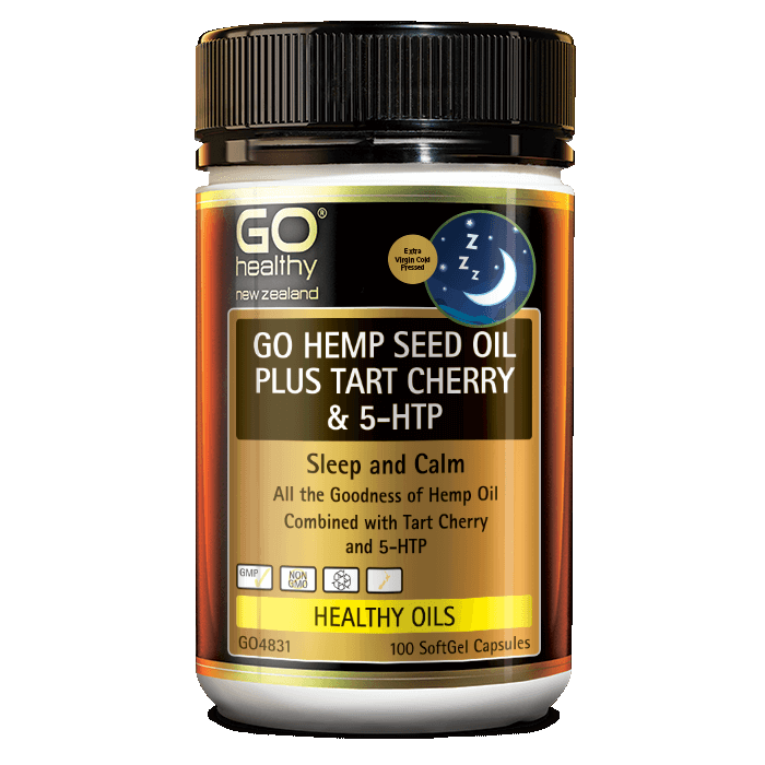 GO Healthy Go Hemp Seed Oil Plus Tart Cherry & 5HTP Net Pharmacy