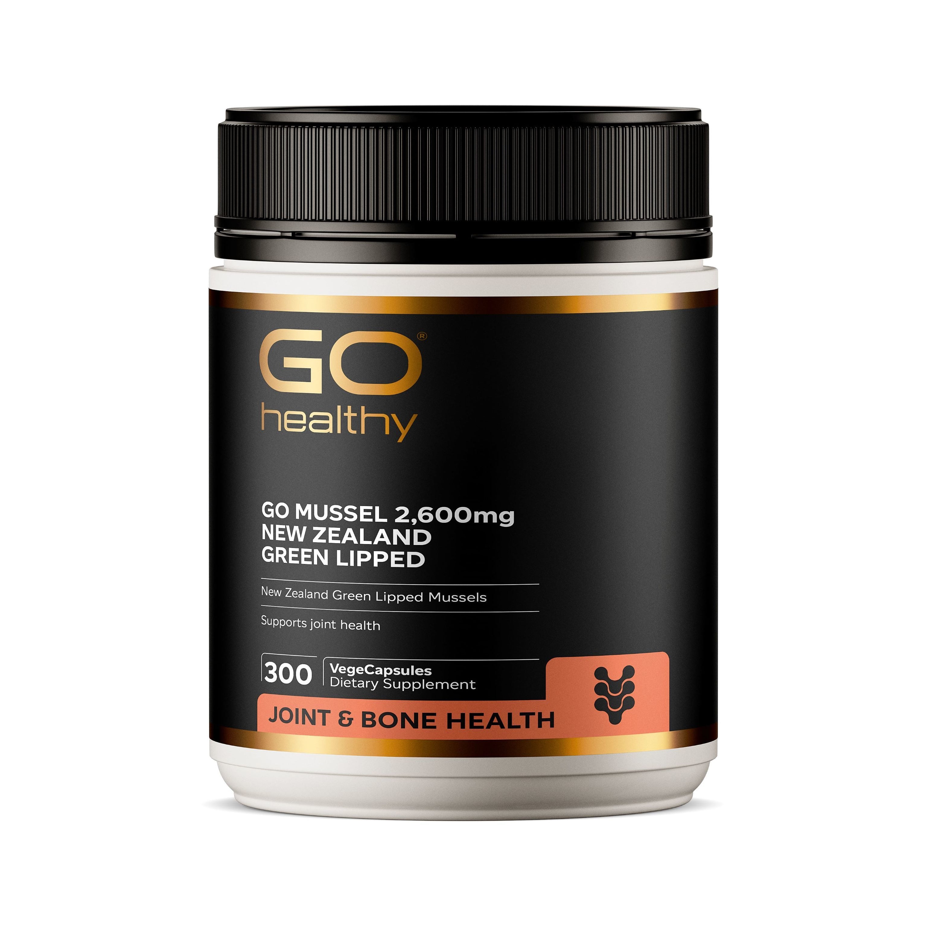 GO Healthy Go Mussel 2,600mg New Zealand Green Lipped