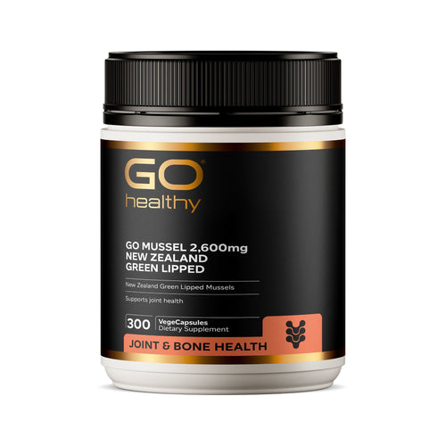 GO Healthy Go Mussel 2,600mg New Zealand Green Lipped