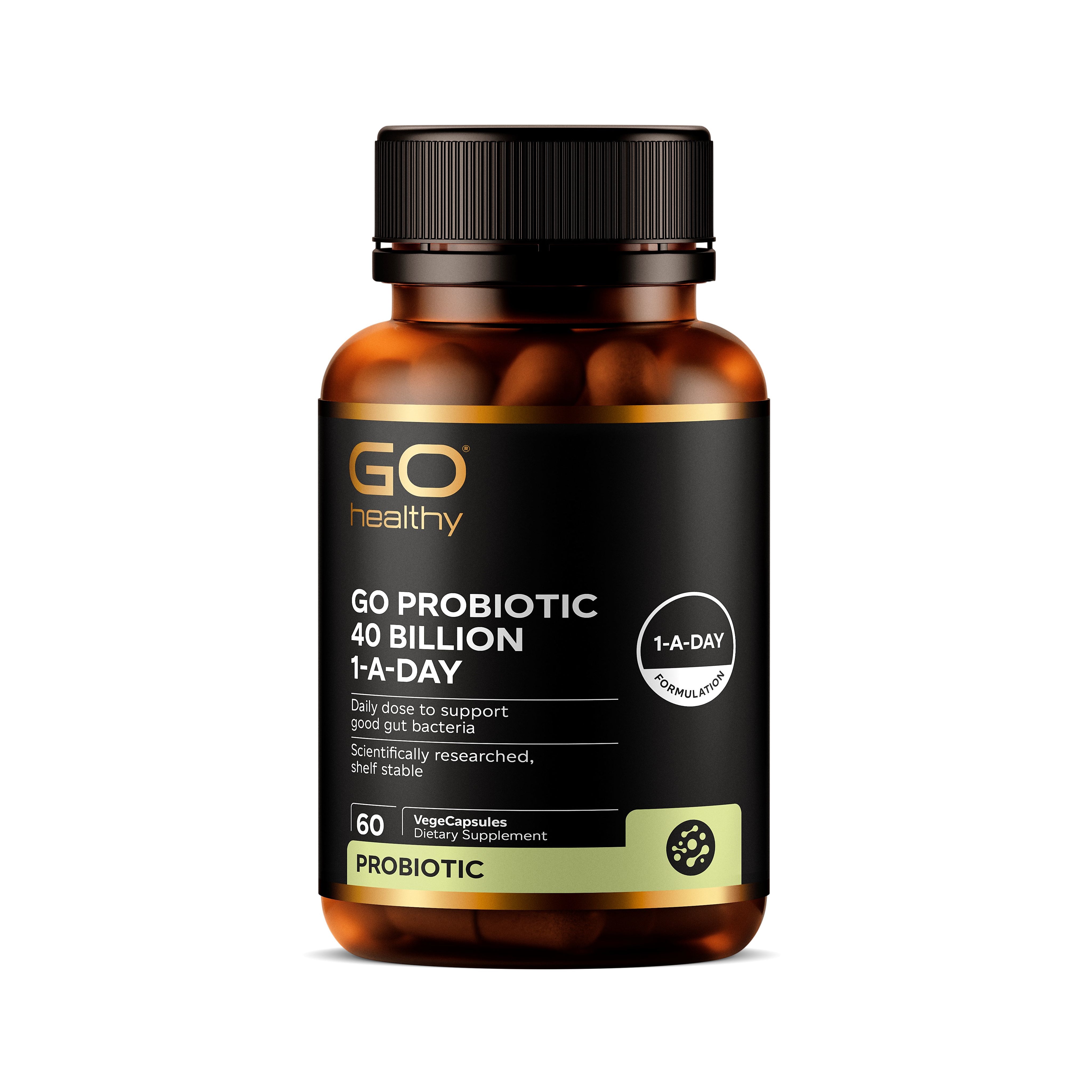 GO Healthy Go Probiotic 40 Billion 1-A-Day