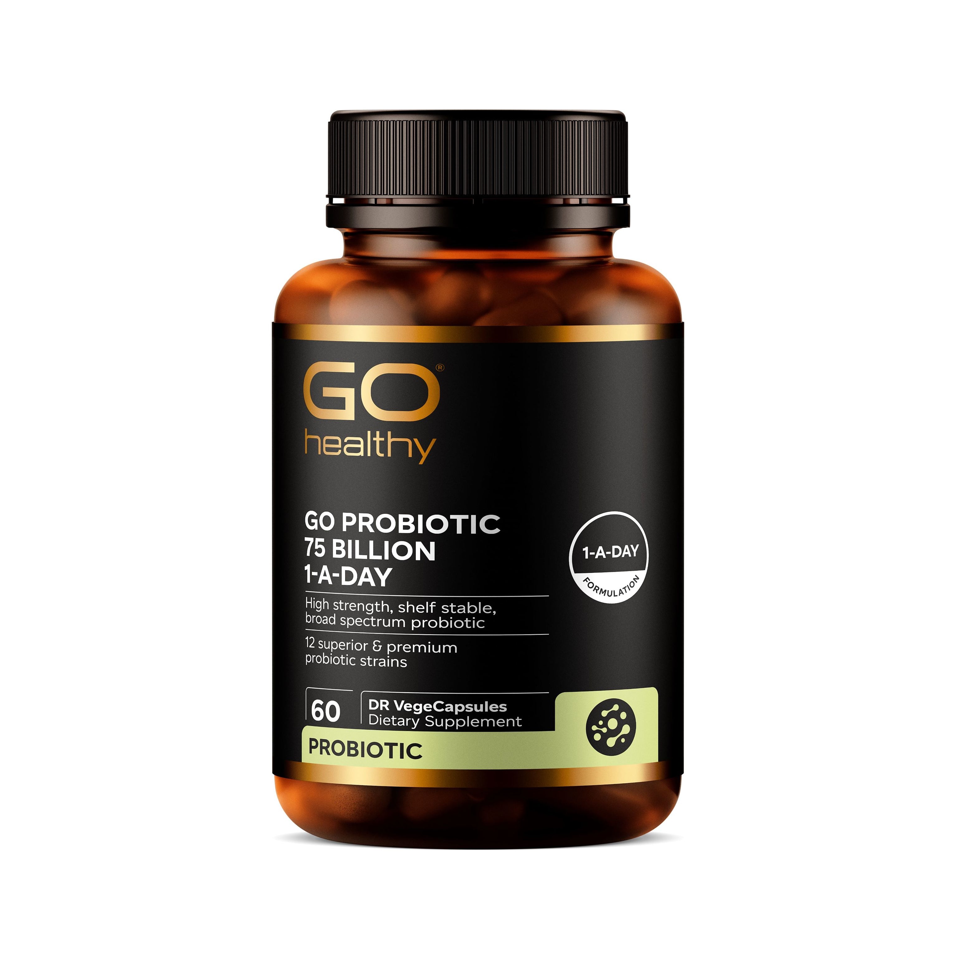 GO Healthy Go Probiotic 75 Billion 1-A-Day
