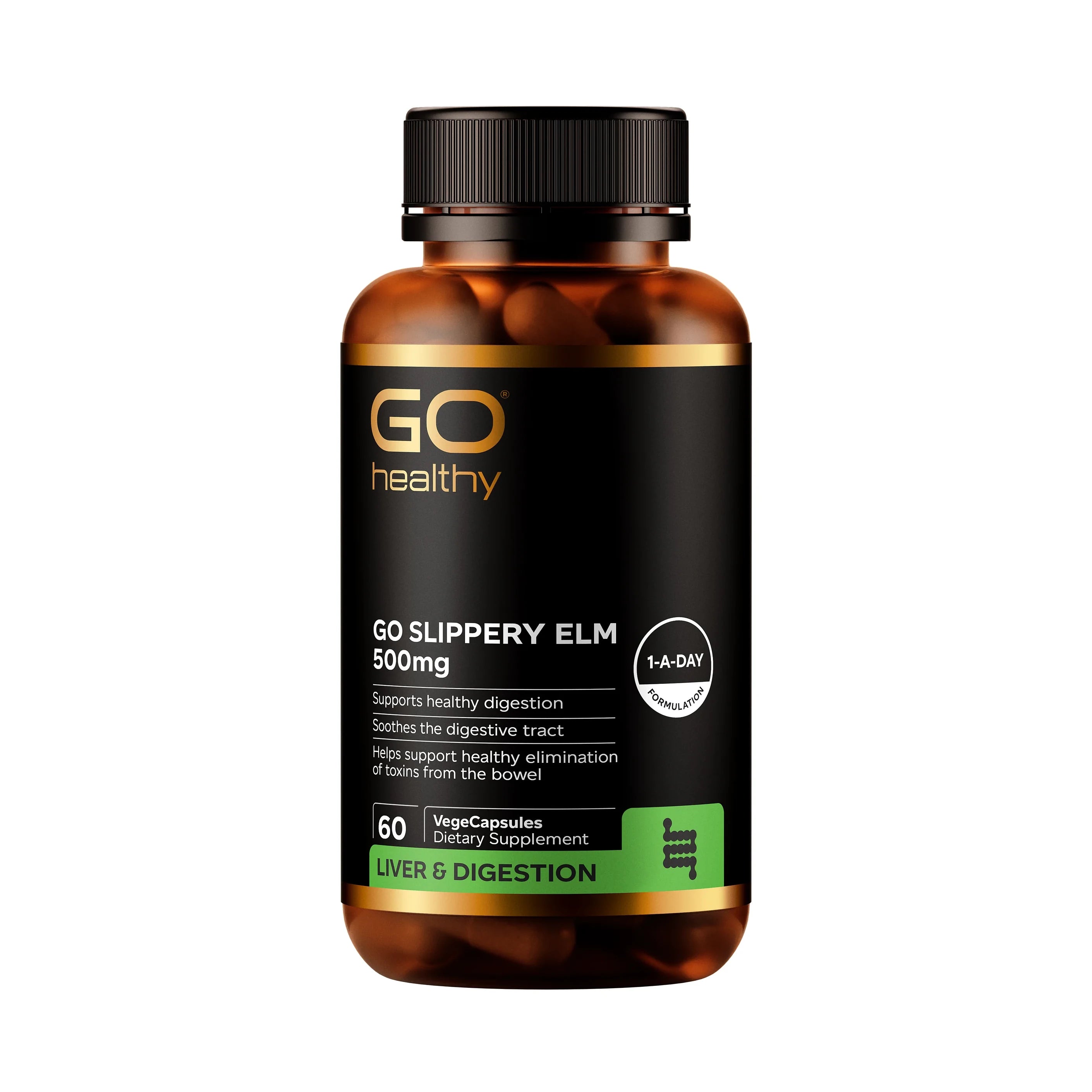 GO Healthy Go Slippery Elm 500mg