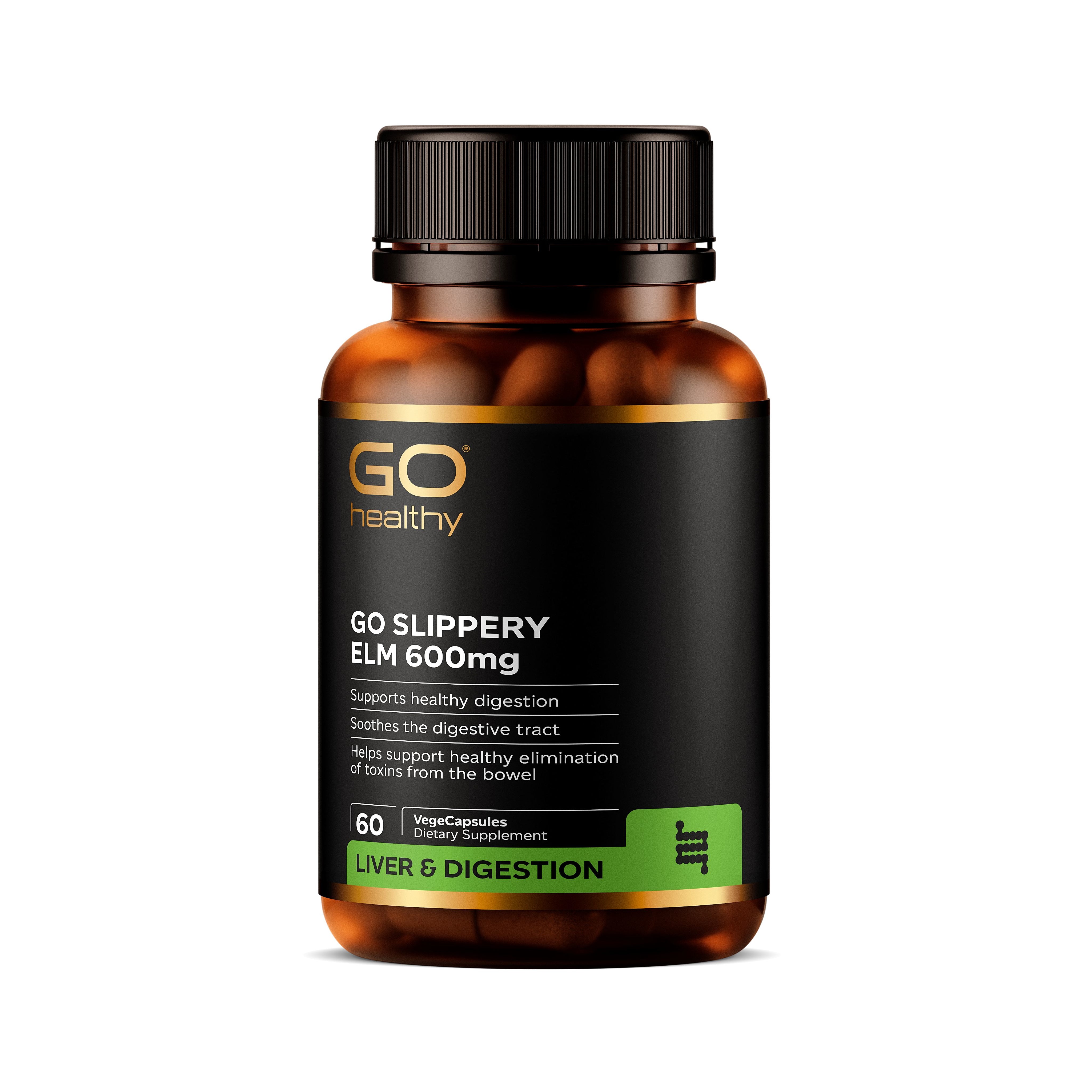 GO Healthy Go Slippery Elm 600mg