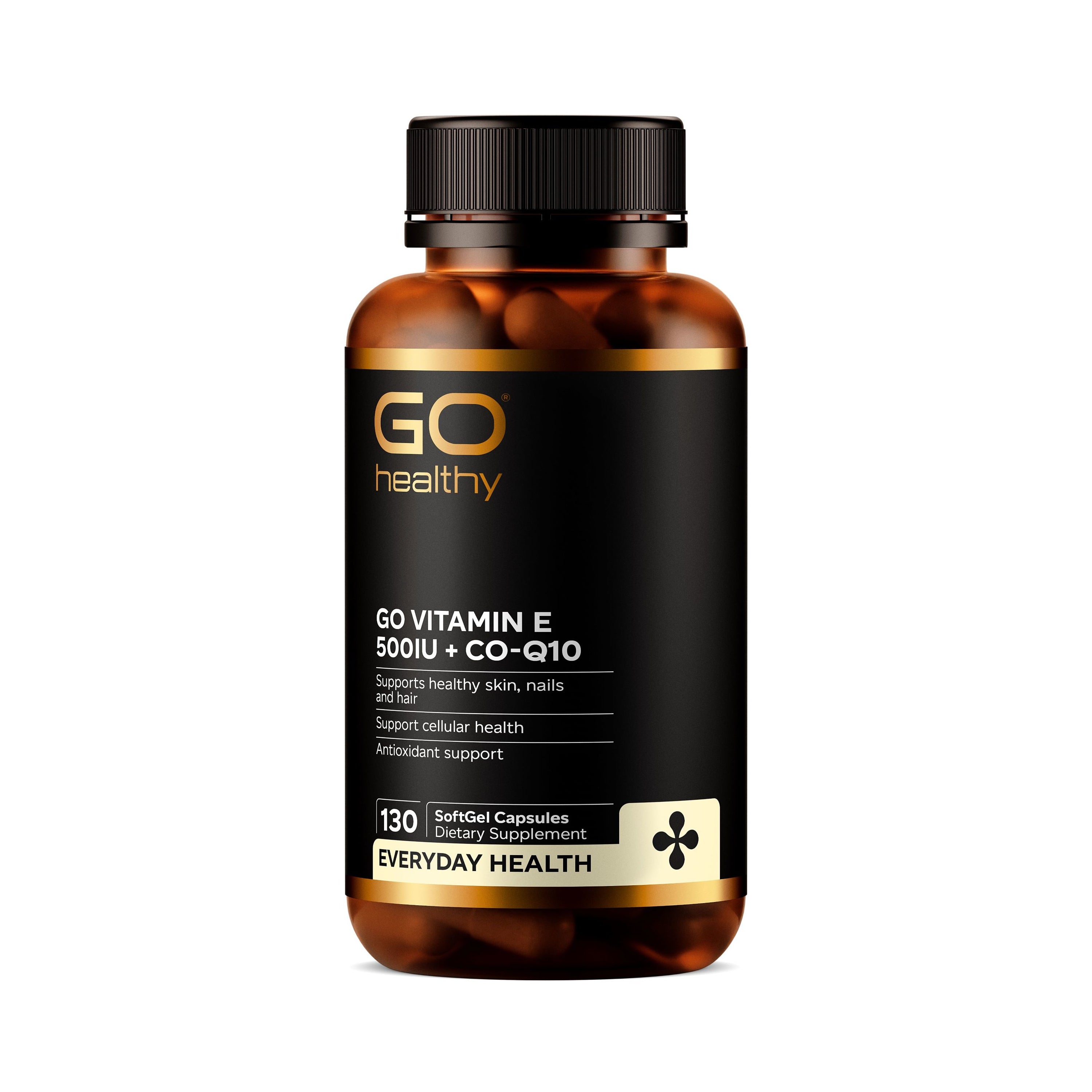 GO Healthy Go Vitamin E 500IU + CO-Q10