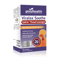 Good Health Viralex Soothe EpiCor Throat Lozenges