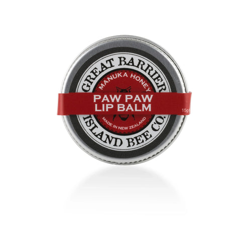 Great Barrier Island Bee Co. Manuka Honey Pawpaw Lip Balm