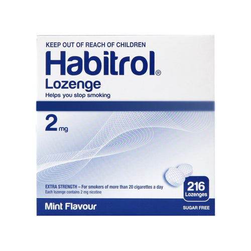 Habitrol Lozenge 2mg Extra Strength - Mint Flavour