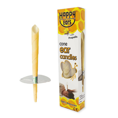 Happy Ears Ear Candles with Propolis - Cone