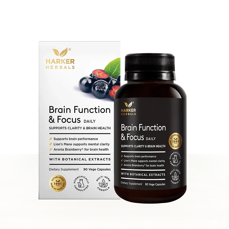 Harker Herbals Daily Brain Function & Focus