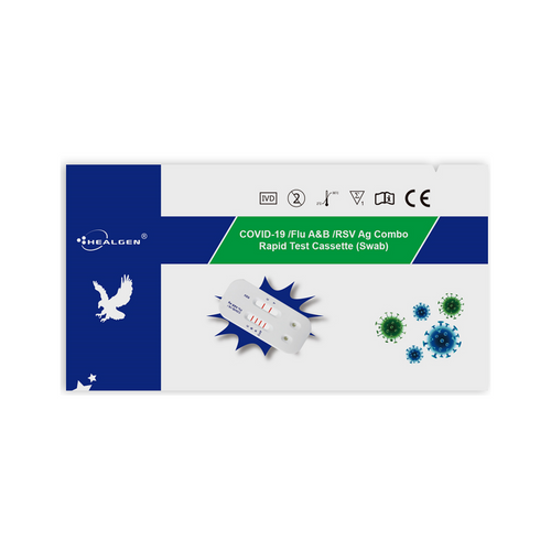 Healgen COVID-19 / Flu A&B / RSV Ag Combo Rapid Test