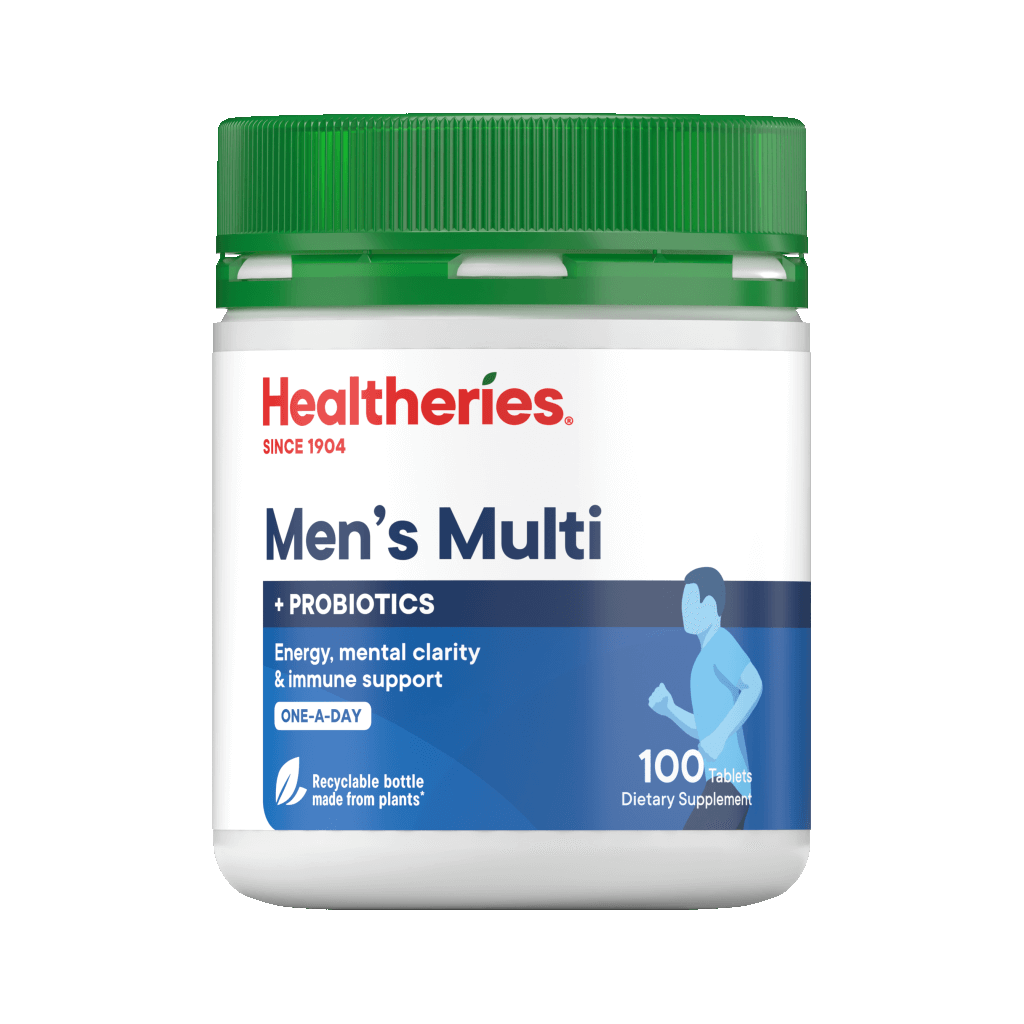 Healtheries Men's Multi with Probiotics One-A-Day