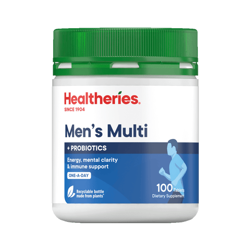 Healtheries Men's Multi with Probiotics One-A-Day