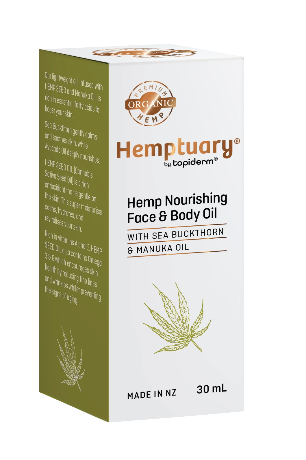 Hemptuary Hemp Nourishing Face & Body Oil