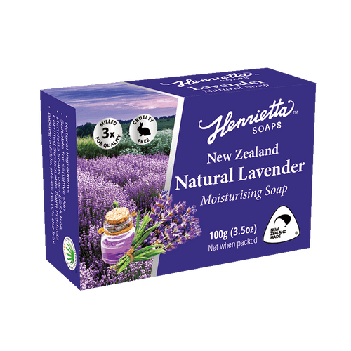 Henrietta New Zealand Natural Lavender Soap