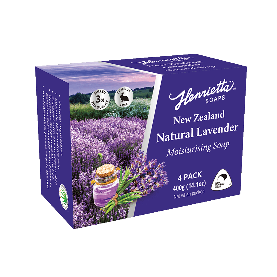 Henrietta New Zealand Natural Lavender Soap