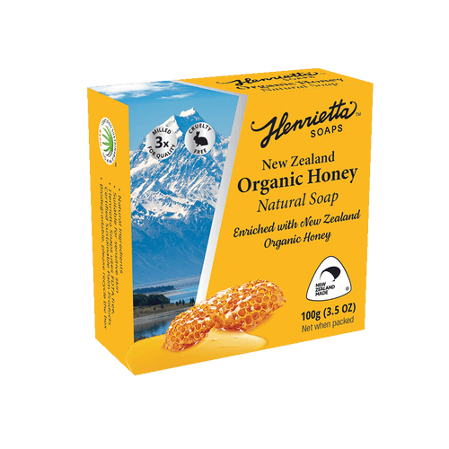 Henrietta New Zealand Organic Honey Soap