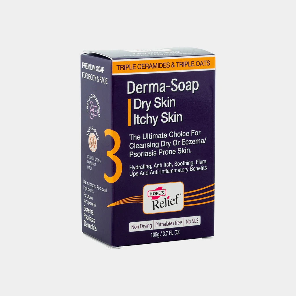 Hope's Relief Derma-Soap for Dry Skin Itchy Skin