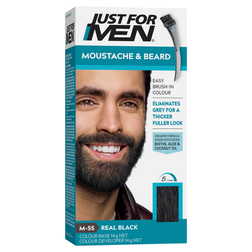 Just For Men Moustache & Beard Brush-In Colour