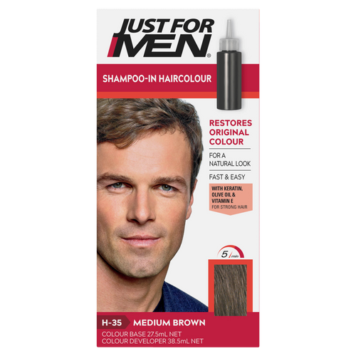 Just For Men Shampoo In Hair Colour