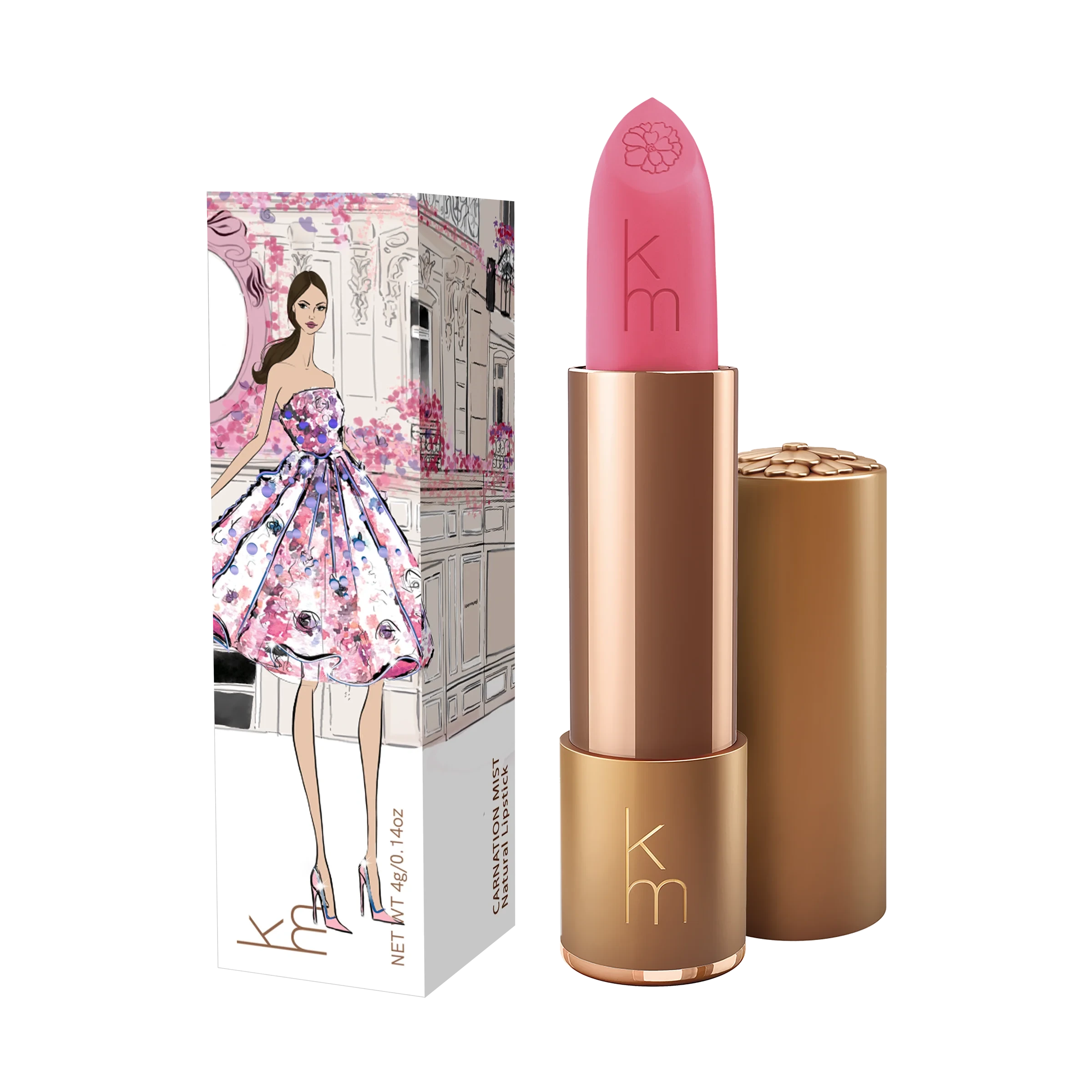Karen Murrell 06 Natural Lipstick - Carnation Mist