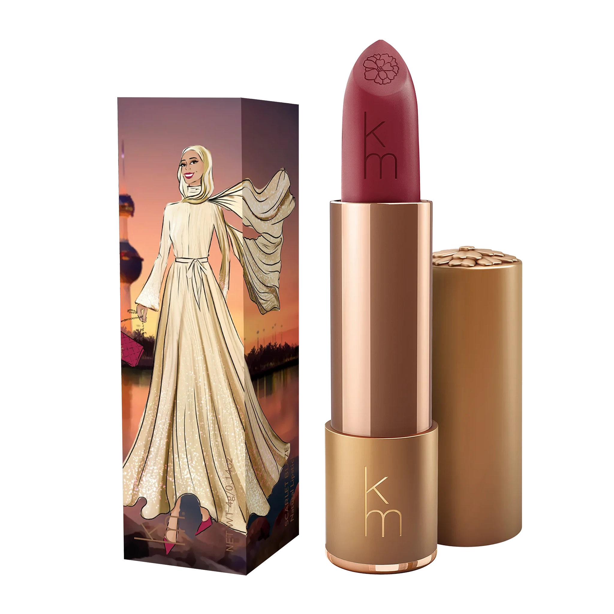 Karen Murrell 11 Natural Lipstick - Scarlett Blaze