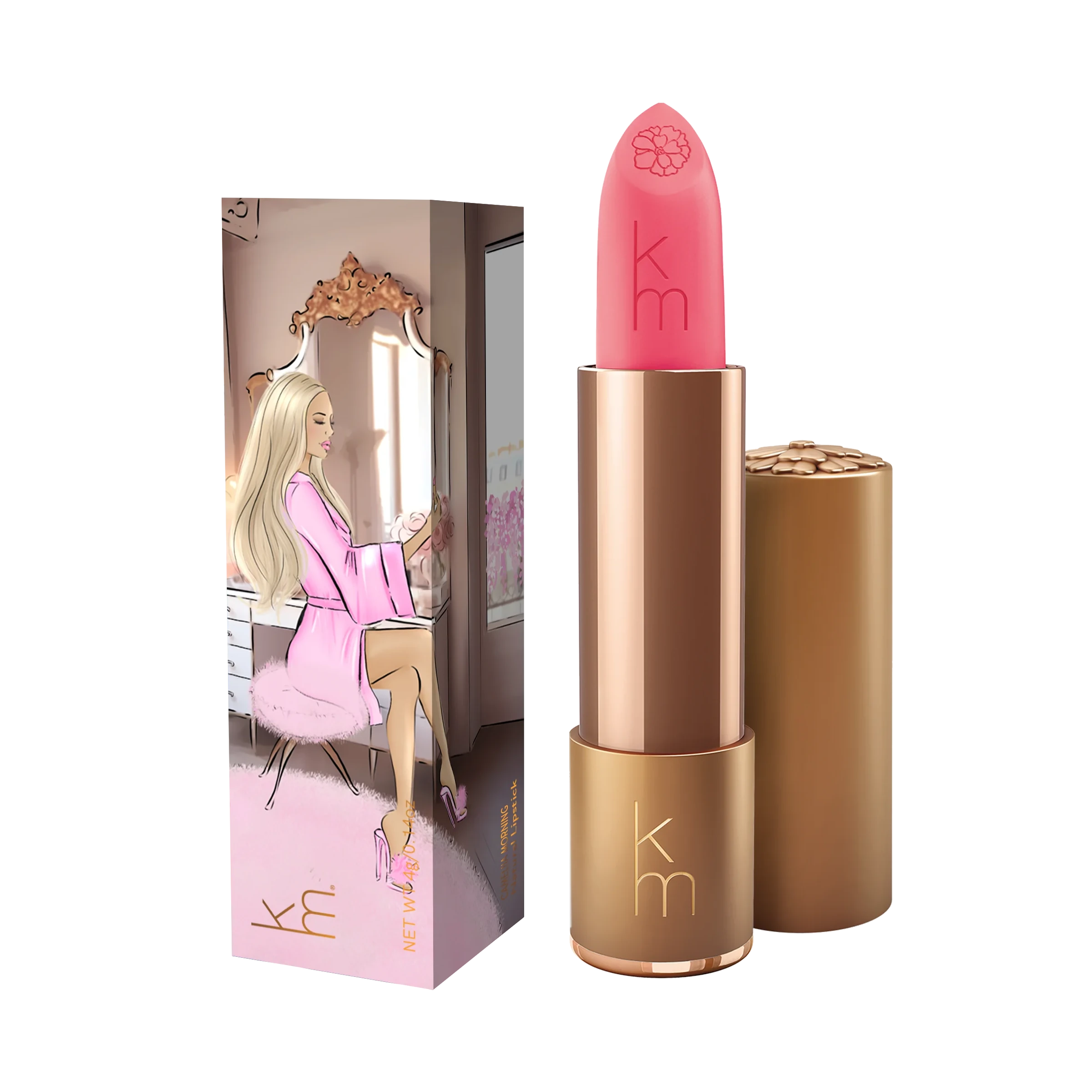 Karen Murrell 13 Natural Lipstick - Camellia Morning