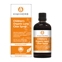 Kiwiherb Children's Organic Lung Clear Syrup