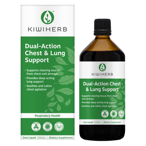 Kiwiherb Dual-Action Chest & Lung Support