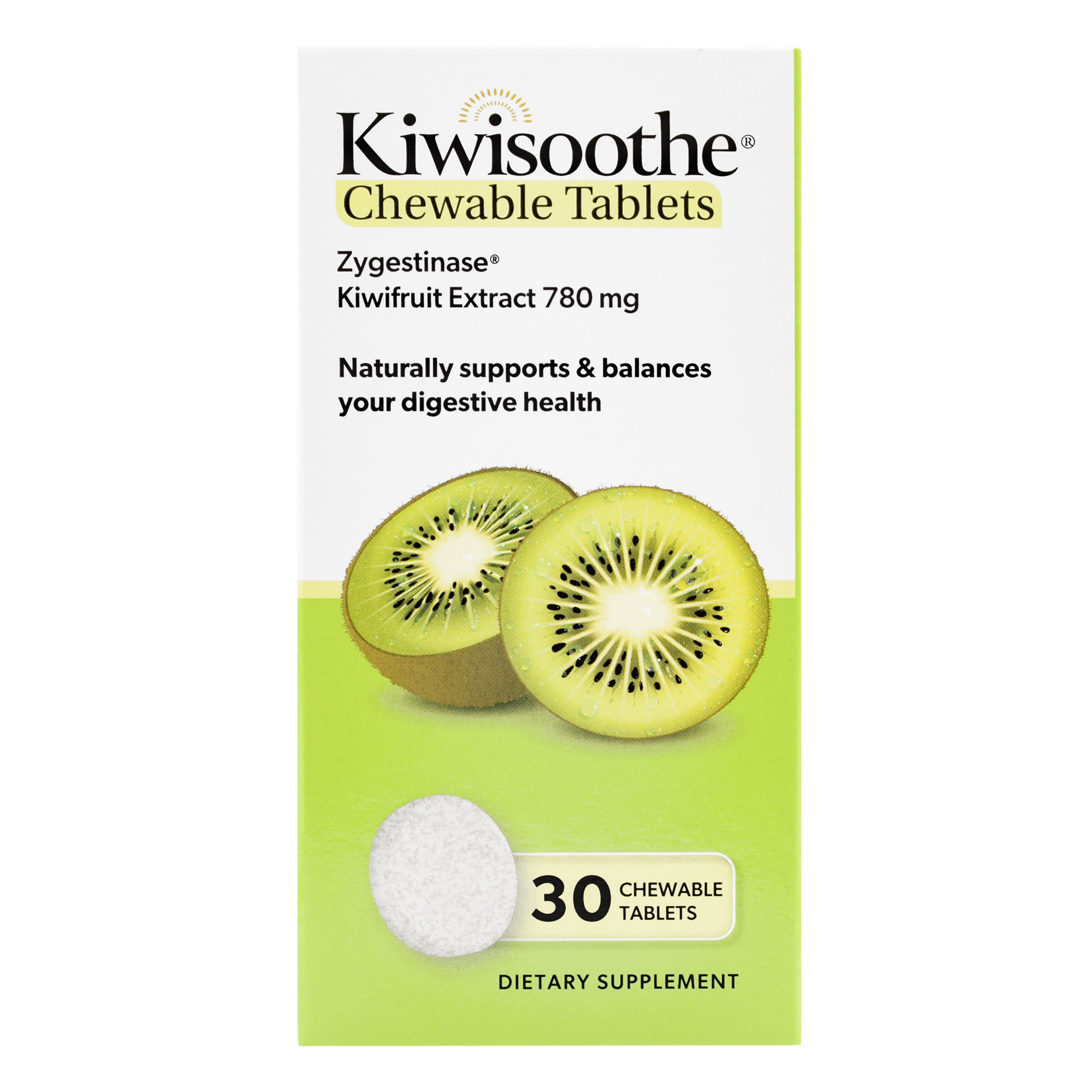Kiwisoothe Zygestinase Kiwifruit Extract 780mg - Net Pharmacy