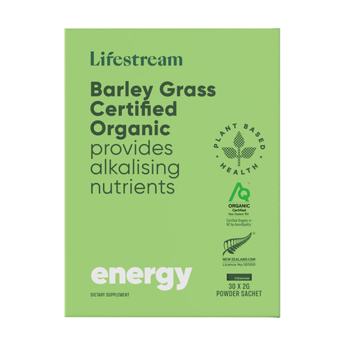 Lifestream Barley Grass Certified Organic Sachets