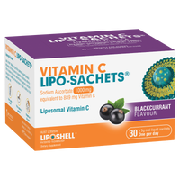 Vitamin C Lipo-Sachets Liposomal Vitamin C - Blackcurrant Flavour