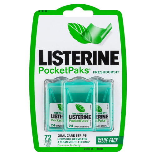 Listerine PocketPaks Oral Care Strips - Freshburst