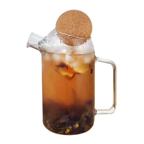 MagicT Glass Teapot with Cork Lid