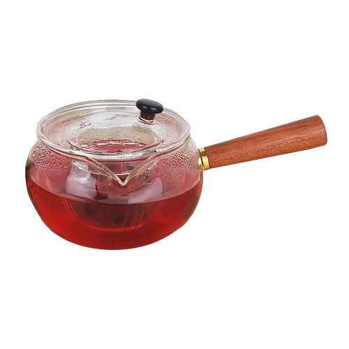 MagicT Japanese Kyusu Style Glass Teapot