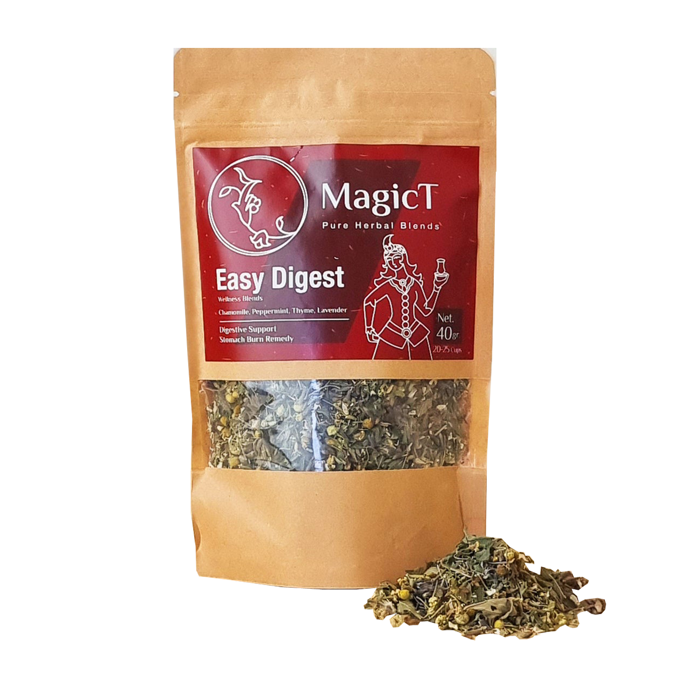 MagicT Pure Herbal Blends Easy Digest