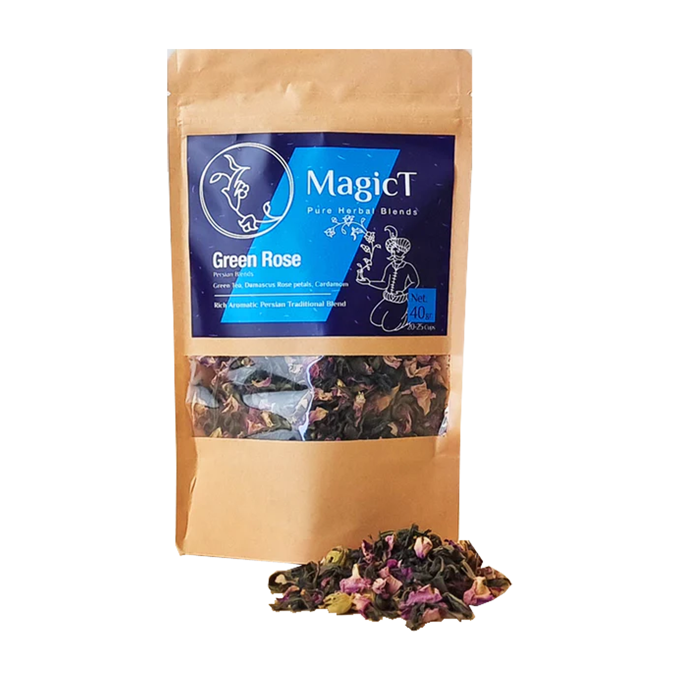 MagicT Pure Herbal Blends Green Rose