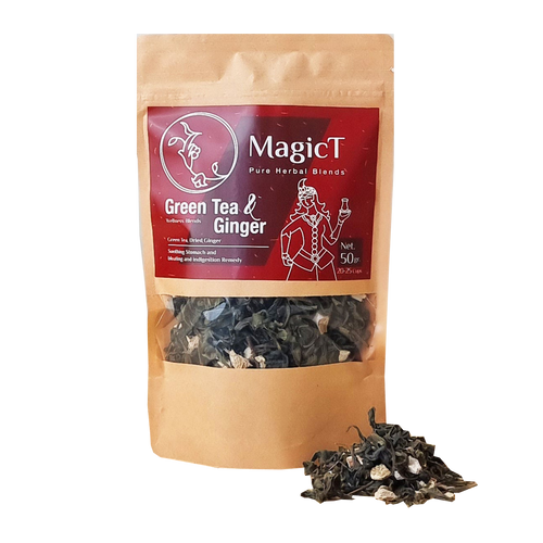 MagicT Pure Herbal Blends Green Tea & Ginger