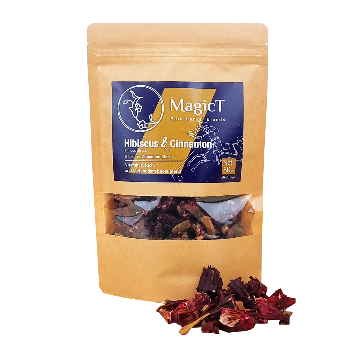 MagicT Pure Herbal Blends Hibiscus & Cinnamon