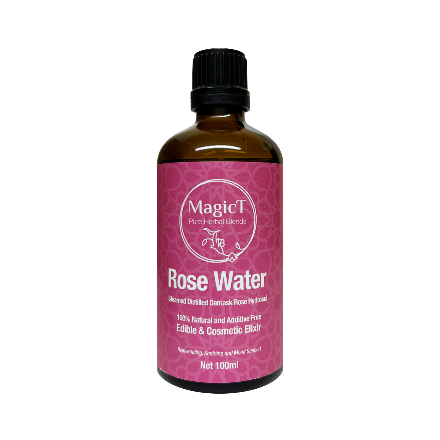 MagicT Steam Distilled Hydrosol - Rose Water