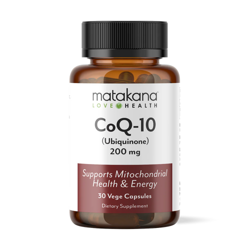 Matakana Health Co-Q10 (Ubiquinone) 200mg